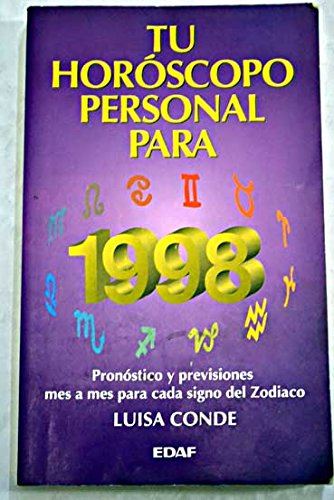 Stock image for Tu Horoscopo Personal para 1998 for sale by Hamelyn