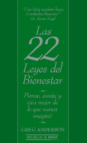 9788441414778: Las 22 Leyes Del Bienestar