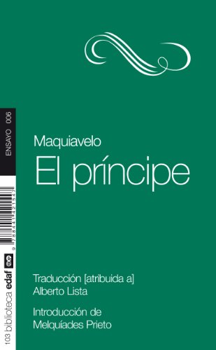 9788441421547: Principe, El. (Nueva Biblioteca Edaf)