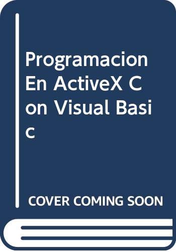 Beispielbild fr Activex con Visual Basic zum Verkauf von Hamelyn