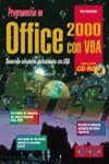 Programacion En Office 2000 Con VBA - Con CD-ROM (Spanish Edition) (9788441509597) by PAUL MCFREDIES