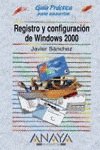 Stock image for Registro y configuracin de Windows 2000 for sale by Iridium_Books