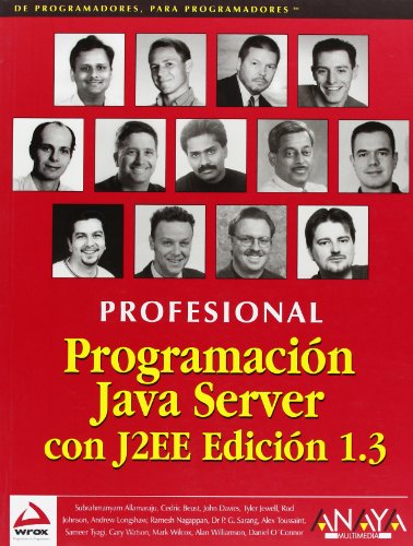 9788441513587: Programacin Java Server con J2EE Edicin 1.3 (Spanish Edition)