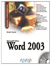 Word 2003 (Manuales Fundamentales / Fundamental Manuals) (Spanish Edition) (9788441516625) by Steele, Heidi