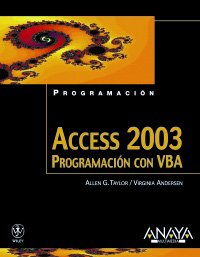 9788441516861: Access 2003. Programacin con VBA (Programacion / Programming) (Spanish Edition)