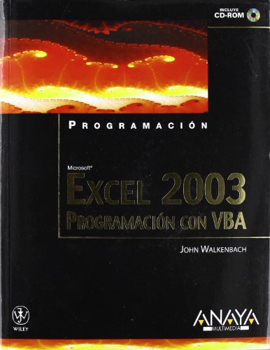 Excel 2003 Programacion con VBA / Excel 2003 Power Programming With VBA (Programacion / Programming) (Spanish Edition) (9788441517134) by Walkenbach, John