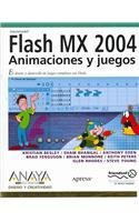 Beispielbild fr FLASH MX 2004 ANIMACIONES Y JUEGOS zum Verkauf von Librera Maldonado