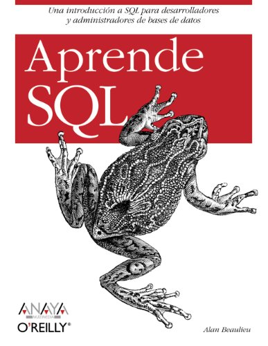 Imagen de archivo de APRENDE SQL a la venta por Zilis Select Books