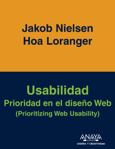Beispielbild fr Usabilidad : prioridad en el diseo web (Diseo Y Creatividad) zum Verkauf von medimops