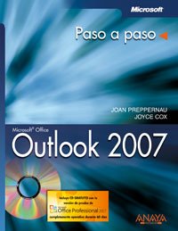 Outlook 2007 (Spanish Edition) (9788441521636) by Preppernau, Joan; Cox, Joyce