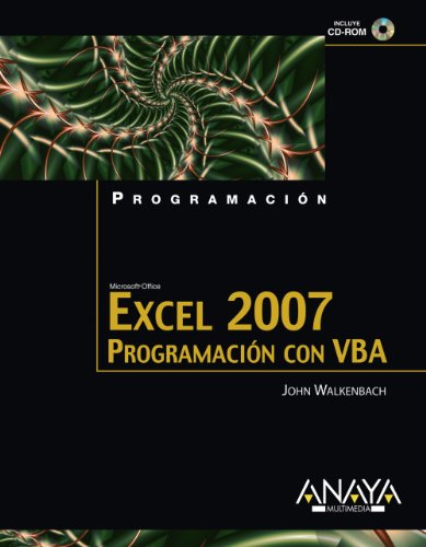 Imagen de archivo de EXCEL 2007. PROGRAMACIN CON VBA PROGRAMACION CON VBA a la venta por Zilis Select Books