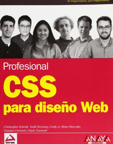 Imagen de archivo de CSS para diseo Web (Anaya MultimediaSchmitt, Christopher; Dominey, T a la venta por Iridium_Books