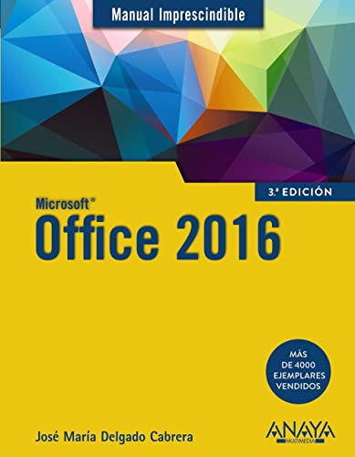 Stock image for Office 2016 (Manuales Imprescindibles) (Spanish Edition) for sale by Better World Books: West