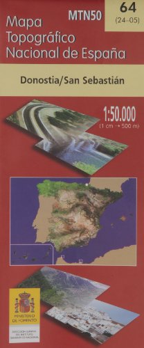 Imagen de archivo de MTN 50. Hoja 64, Donostia/San Sebasti a la venta por Iridium_Books