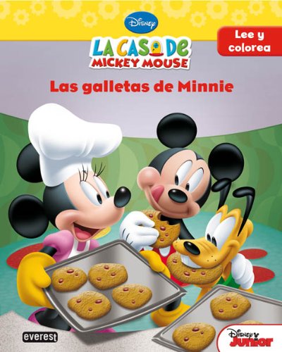 La casa de Mickey Mouse. Las galletas de Minnie: Lee y colorea (La casa de Mickey Mouse / Libros singulares) - Walt Disney Company