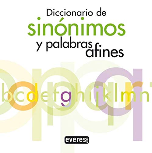 Imagen de archivo de Diccionario de sinonimos y palabras afines/ Dictionary of synonyms and related words (Spanish Edition) a la venta por Better World Books
