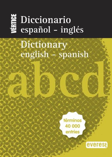 Stock image for Diccionario Nuevo Vrtice espaol-ingls, English-Spanish : trminos 40000 entries (Diccionarios bilinges) for sale by medimops