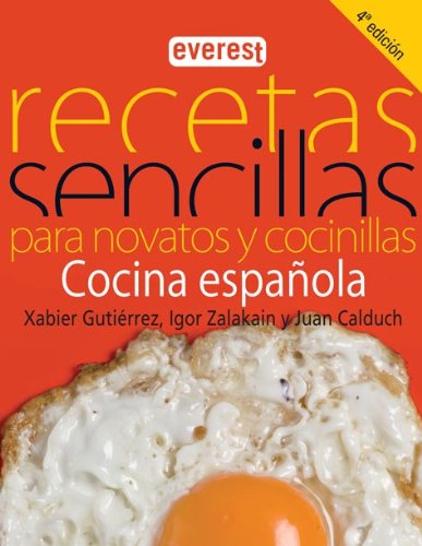 Imagen de archivo de Recetas sencillas para novatos y cocinillas (Cocina temtica) a la venta por medimops