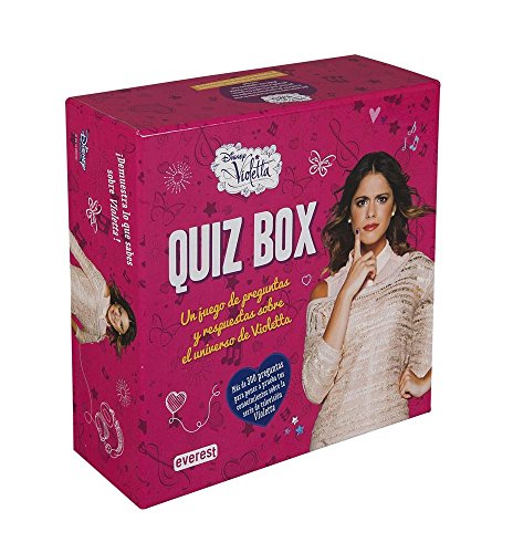 9788444134833: Violetta. Quiz Box: Un juego de preguntas y respuestas sobre el universo de Violetta