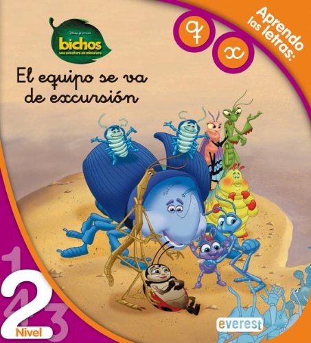 Imagen de archivo de Bichos. El equipo se va de excursin. Lectura Nivel 2 (Leo con Disney) a la venta por medimops