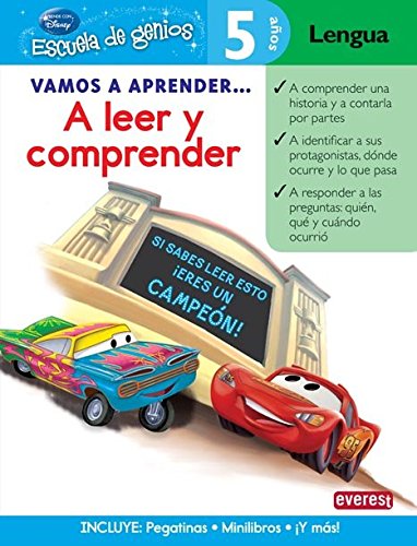 9788444146492: Vamos a aprender: a leer y comprender, 5 aos (Escuela de genios)