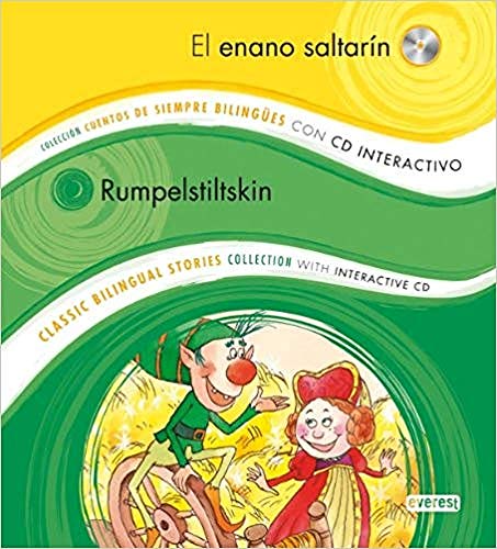 Stock image for El Enano Saltarin/Rumpelstiltskin [With CD (Audio)] (Coleccion Cuentos de Siempre Bilingues/Classic Bilingual Stories Collection) (Spanish Edition) for sale by Better World Books