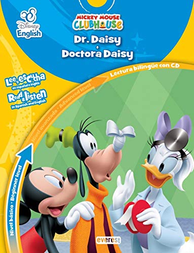 Imagen de archivo de Disney English. Dr. Daisy. Doctora Daisy. Nivel bsico. Beginner level: Lectura bilinge con CD. Lee y escucha en espaol e ingls. Read & listen in Spanish and English a la venta por MusicMagpie