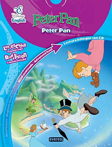 9788444147864: Disney English. Peter Pan. Peter Pan. Nivel avanzado. Advanced Level: Lectura bilinge con CD. Lee y escucha en espaol e ingls. Read & listen in Spanish and English