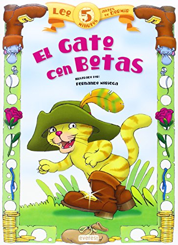 9788444148717: El gato con botas (Leo 5 minutos antes de dormir)