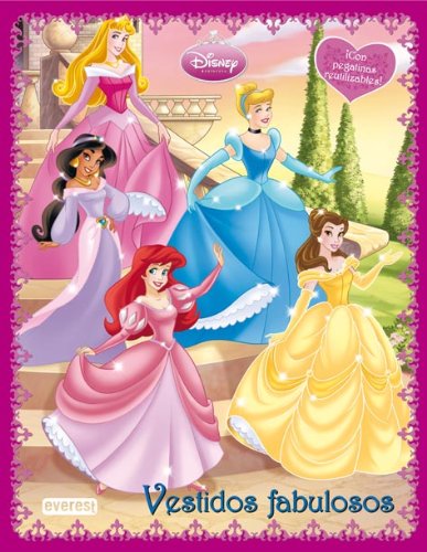 Stock image for Princesas Disney. Vestidos Fabulosos. Libro de pegatinas reutilizables for sale by Iridium_Books