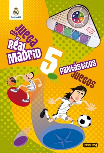 Imagen de archivo de Juega con el Real Madrid. 5 fantsticos juegos. Libro de cartn gigant a la venta por Iridium_Books