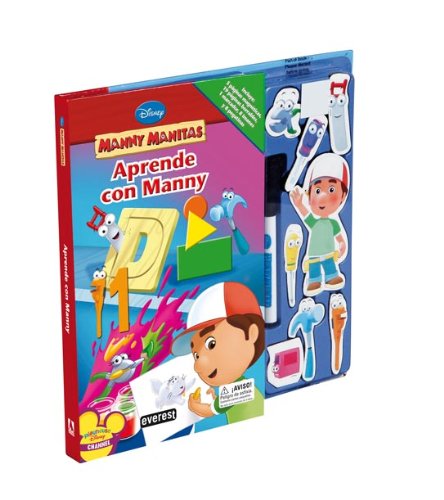 9788444163567: Aprende con Manny. Libro magntico y borrable (Manny Manitas / Libros singulares)