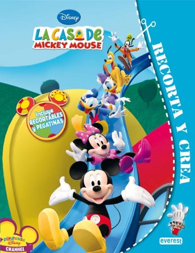 La Casa de Mickey Mouse. Recorta y crea (9788444164670) by Walt Disney Company