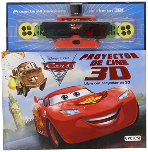 Stock image for Cars 2. Libro con proyector de cine 3D for sale by Iridium_Books