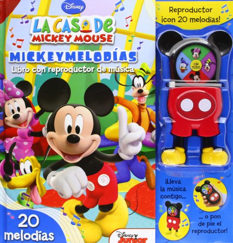 9788444166544: La casa de Mickey Mouse. Mickeymelodas. Libro con reproductor de msica