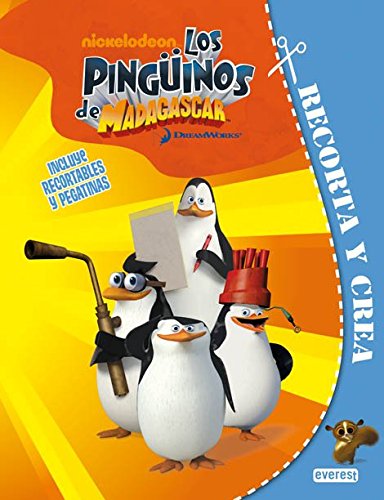 9788444168470: Los Pingüinos de Madagascar. Recorta y crea: 8444168475 -  AbeBooks