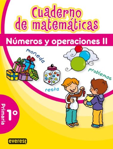 9788444172156: Cuaderno de Matemticas. 1 Primaria. Nmeros y Operaciones II
