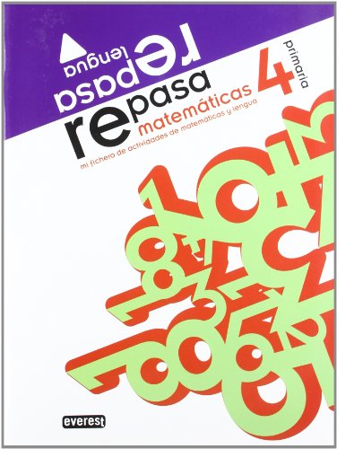 Imagen de archivo de Repasa, 4 Educacin Primaria: Mi fichero de actividades de matemticas y lengua a la venta por medimops