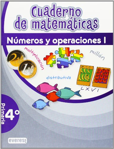 Stock image for Cuaderno de Matemticas. 4 Primaria. Nmeros y Operaciones I for sale by Hamelyn