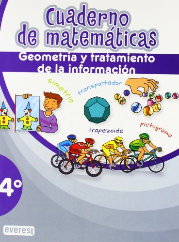 Imagen de archivo de Cuaderno de Matemticas. 4 Primaria. Geometra y Tratamiento de la Informacin - 9788444172514 a la venta por Hamelyn