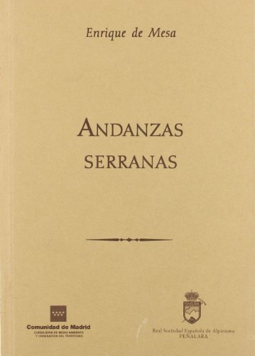 Stock image for Andanzas serranas for sale by AG Library