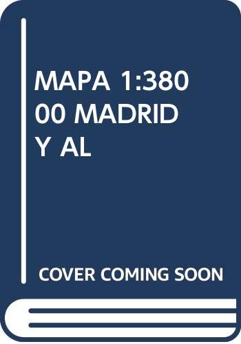 Imagen de archivo de Mapa 1:38000 madrid y al a la venta por Imosver