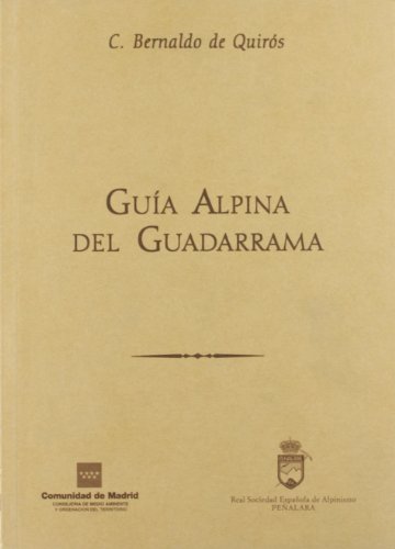 9788445131282: Guia alpina del guadarrama