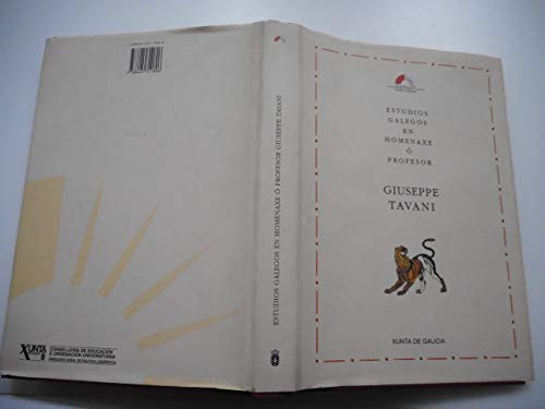 Stock image for Estudios galegos en homenaxe o? profesor Giuseppe Tavani for sale by Iridium_Books