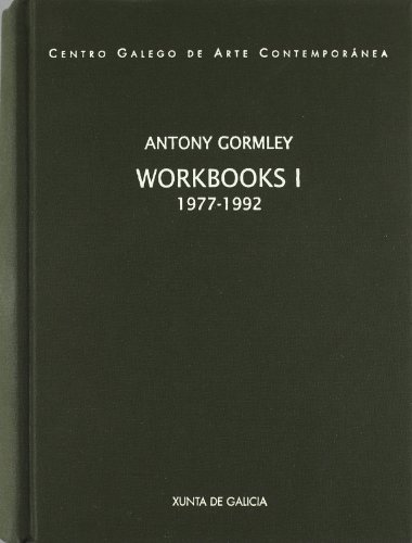 Anthony Gormley. Workbooks. 1977-1992. SIGNED BY THE ARTIST