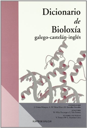 Stock image for Dicionario de bioloxia. galego-castelan-ingles for sale by Iridium_Books