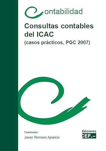 Imagen de archivo de CONSULTAS CONTABLES DEL ICAC. CASOS PRAC a la venta por MARCIAL PONS LIBRERO