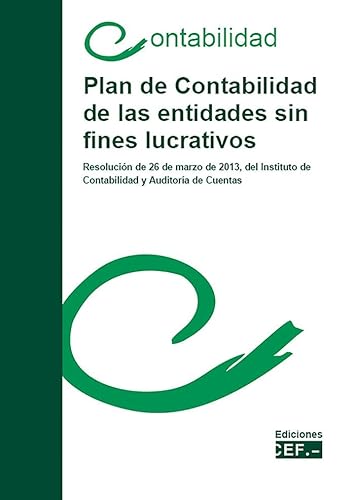 Imagen de archivo de Plan de contabilidad de las entidades sin fines lucrativos a la venta por medimops