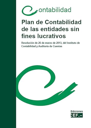 Stock image for Plan de contabilidad de las entidades sin fines lucrativos for sale by medimops