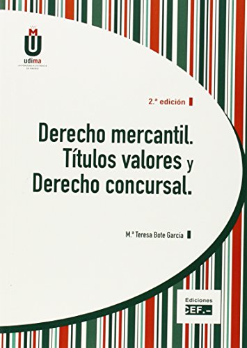 9788445429235: Derecho mercantil. Ttulos valores y derecho concursal (SIN COLECCION)